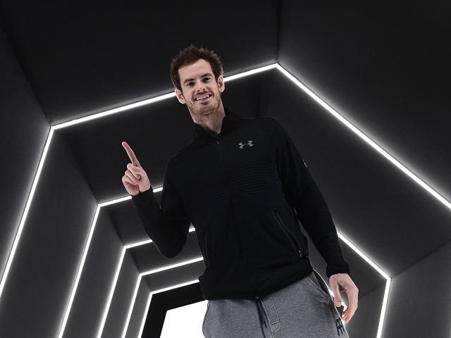 Number one . . . now Andy Murray will want to stay at the top